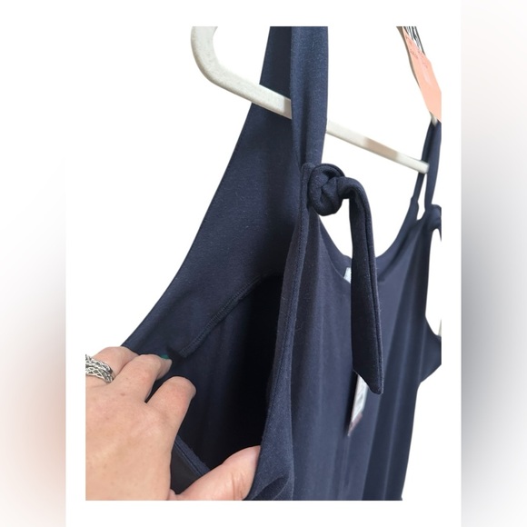 ✨ 23. NWT Smash + Tess Kyla Shorty Romper Dark Navy Size 2XL - Picture 5 of 10
